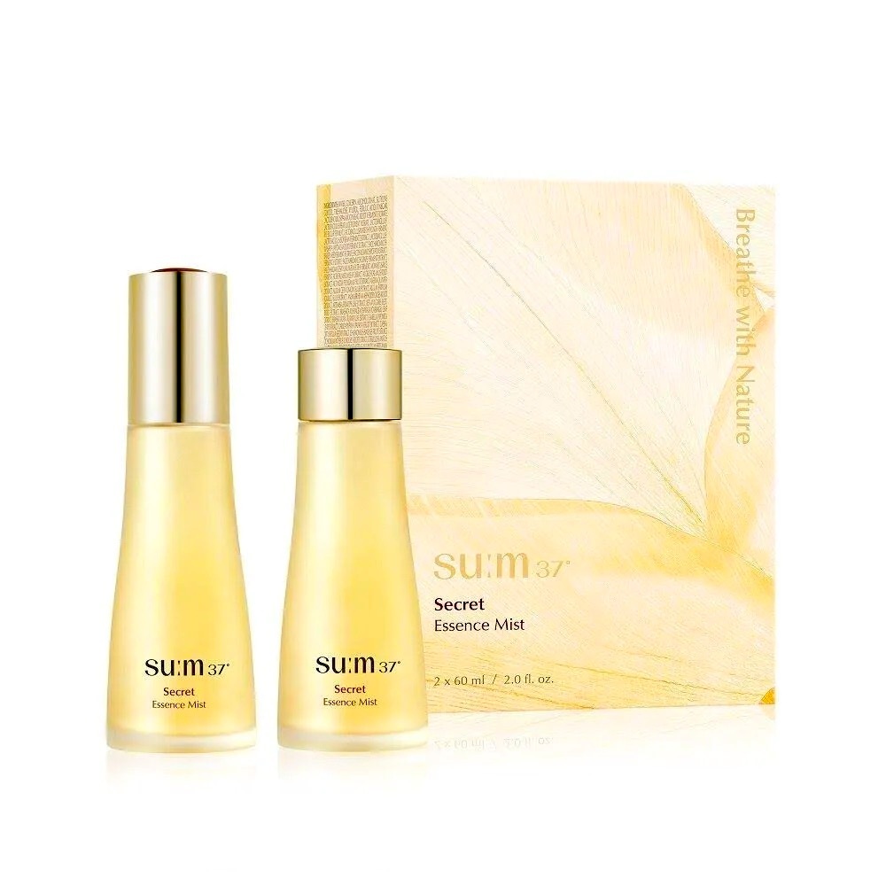 su:m37 Secret Essence Mist Set (2pcs) – Hydrating & Revitalizing Duo